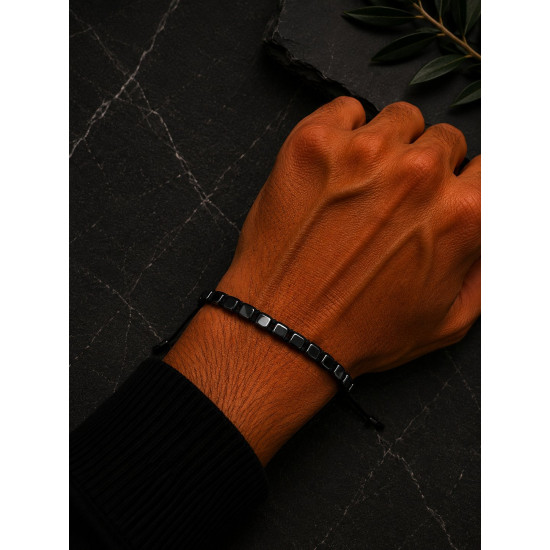 Black Square Bracelet