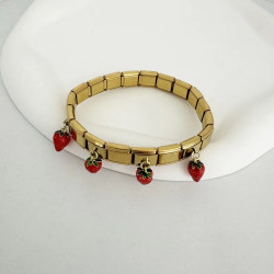 EVAMON  SUMMER STRAWBERRY BRACELET