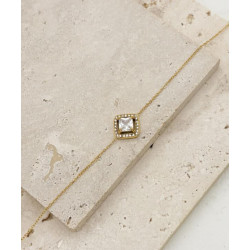 EVAMON   HEART PEARL BRACELET