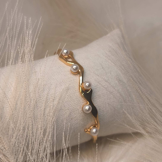 EVAMON  ROSA PEARL BANGLE