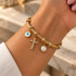 EVAMON Byzantium Cross Bracelet