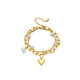 EVAMON   HEART PEARL BRACELET EVAMON   HEART PEARL BRACELET