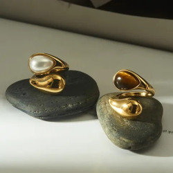EVAMON  HAPPY  PEARL RING