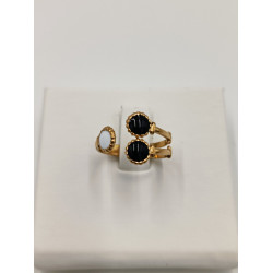 EVAMON BLACK N WHITE RING