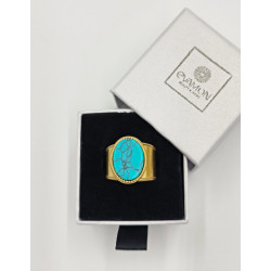 EVAMON BLUE STONE RING