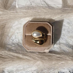 EVAMON  HAPPY  PEARL RING