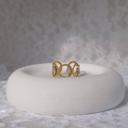 EVAMON CIRCLES ZIRCON RING