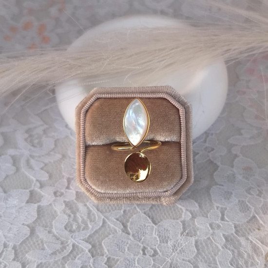 EVAMON  CORAL RING