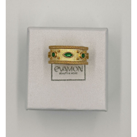 EVAMON ΜΑLTA GOLD RING