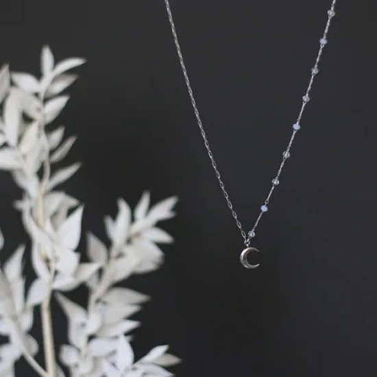 EVAMON MOON NECKLACE EVAMON MOON NECKLACE