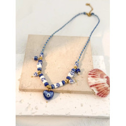 EVAMON  BLUEE SUMMER HARD NECKLACE