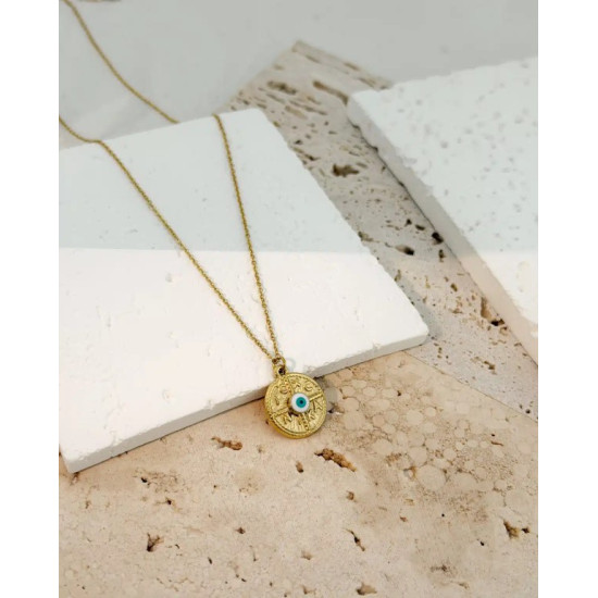 EVAMON BLYE EYE NECKLACE