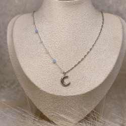 EVAMON MOON NECKLACE