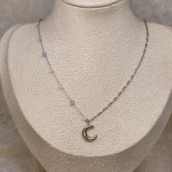 EVAMON MOON NECKLACE