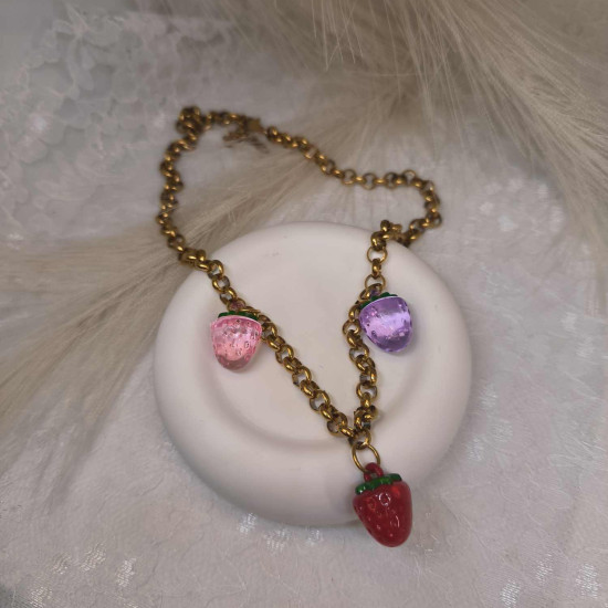 EVAMON FRAULITA RED NECKLACE EVAMON FRAULITA RED NECKLACE