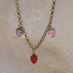 EVAMON  FRAULITA RED NECKLACE