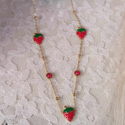 EVAMON STRAWBERRY NECK