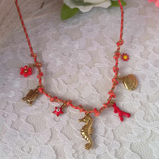 EVAMON CORALI NECKLACE