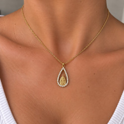Evamon Faith Drop Necklace