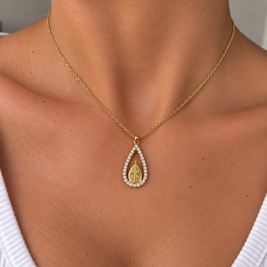 Evamon Faith Drop Necklace