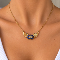 Celeste Eye Wings Neck