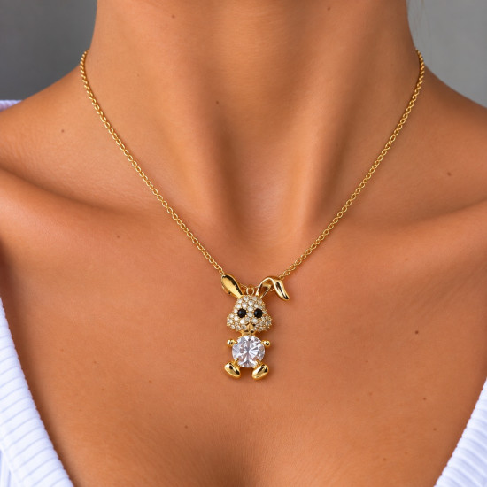 EVAMON  BUNNY NECKLACE