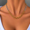 EVAMON  DOUBLE COLOR NECKLACE 