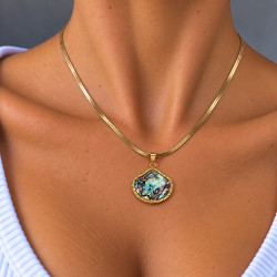 EVAMON  MERMAID SHELL NECKLACE 