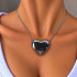 EVAMON CLOVIΕ  HEART NECKLACE 