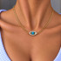EVAMON BLUE EYE NECKLACE