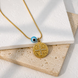 EVAMON  BLUEE SUMMER HARD NECKLACE