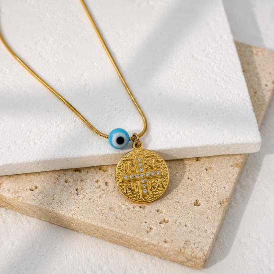 EVAMON  BLUEE SUMMER HARD NECKLACE