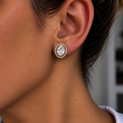 Evamon Royal Oval Earrings