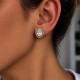 Evamon Royal Oval Earrings